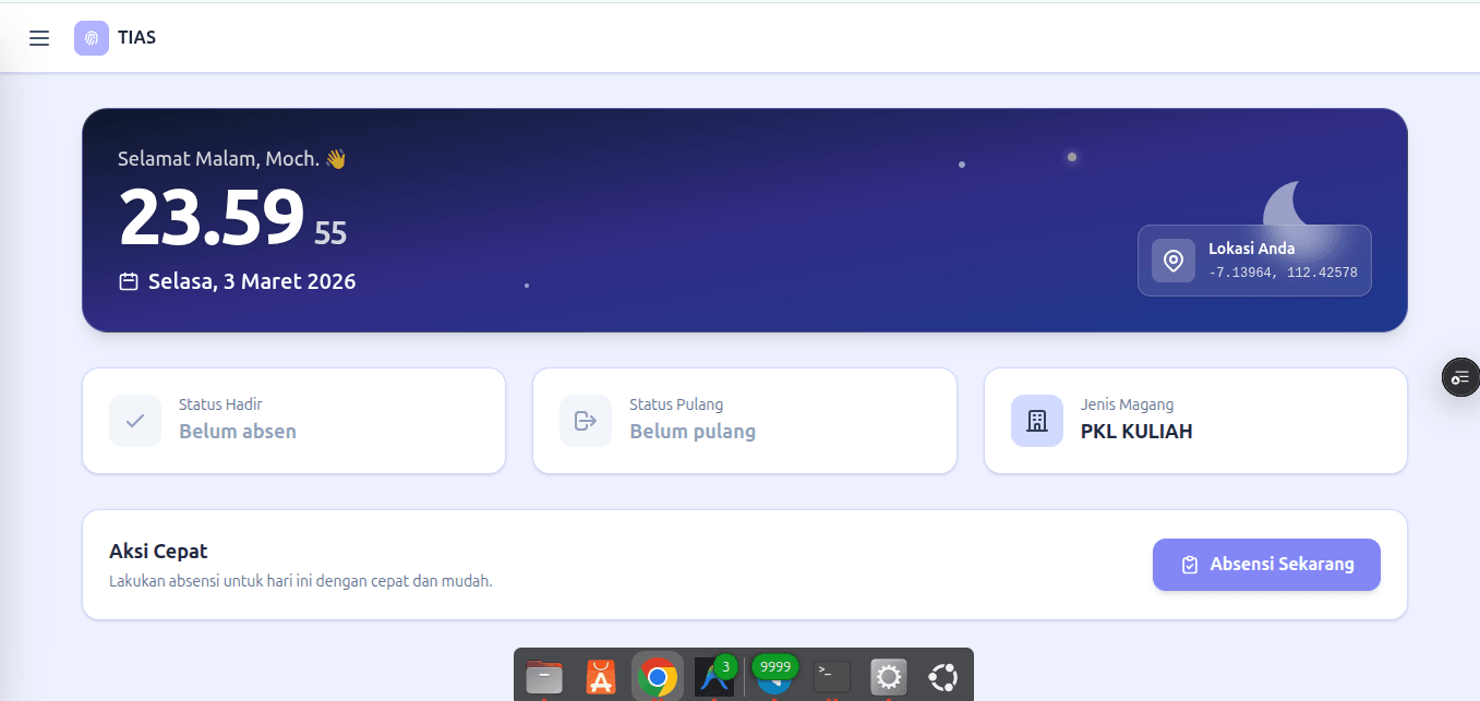 TIAS โ BPS Tuban Attendance System